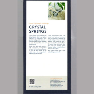 Holland & Sherry - Crystal Springs