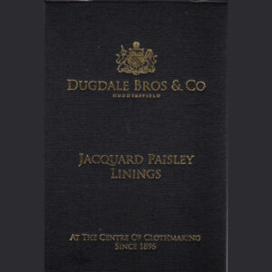 Jacquard Paisley Linings